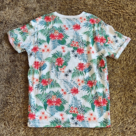 Men’s Free Planet Floral T-Shirt - Picture 2 of 2